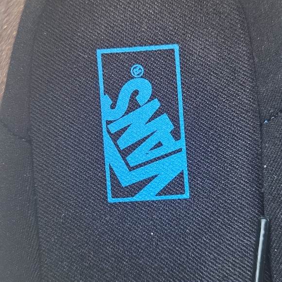 NWOT Vans Atwood camo black blue lace up sneakers size 3Y - Picture 6 of 7